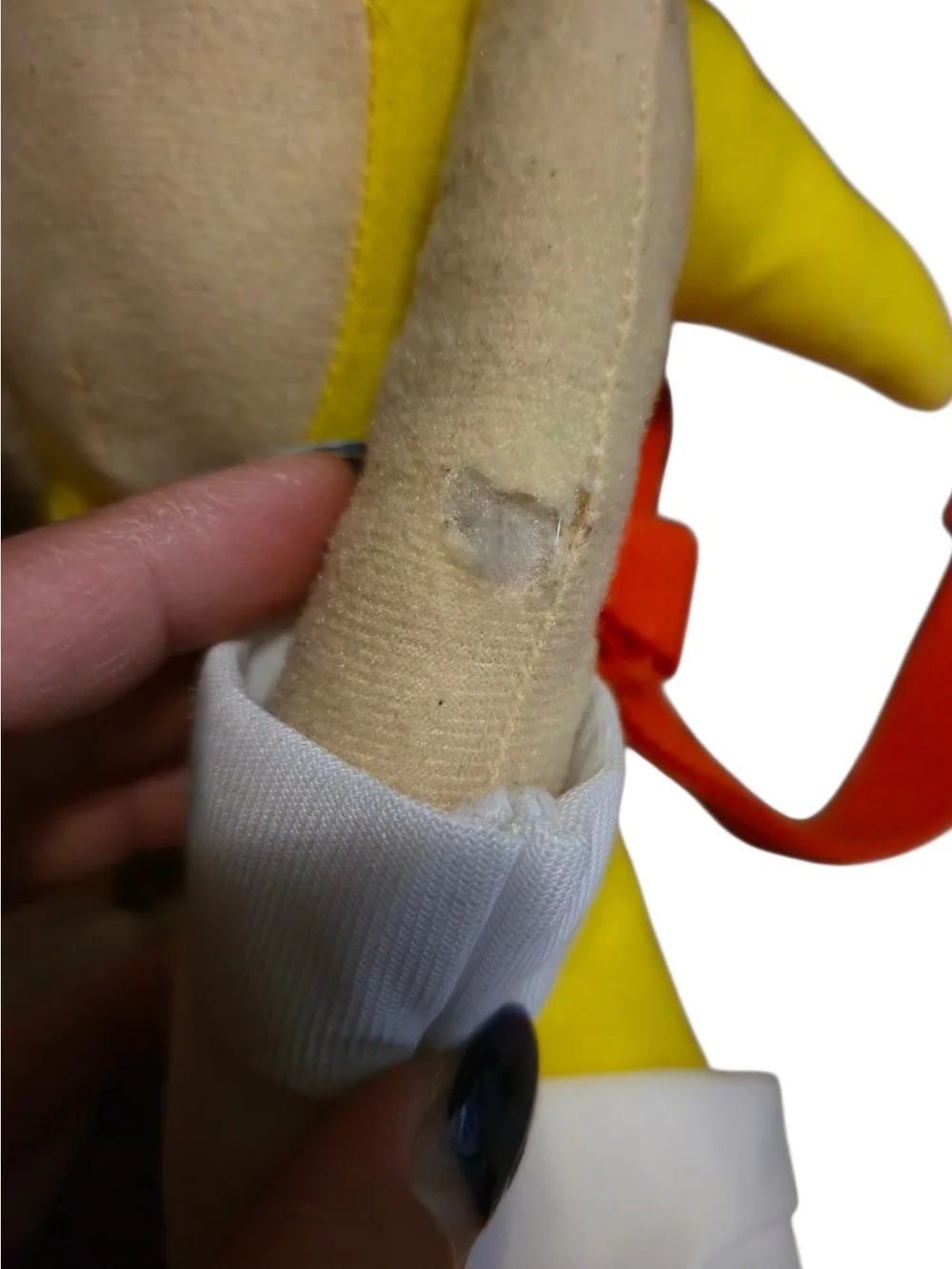 Sonic the Hedgehog Super Sonic plush backpack